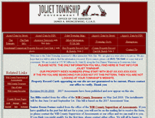 Tablet Screenshot of jolietassessor.net